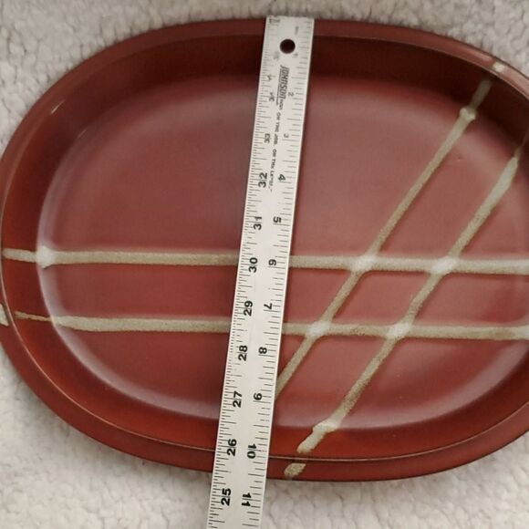 Cast Iron Baked Enamel Handcrafted Tray Japan - Picture 5 of 6